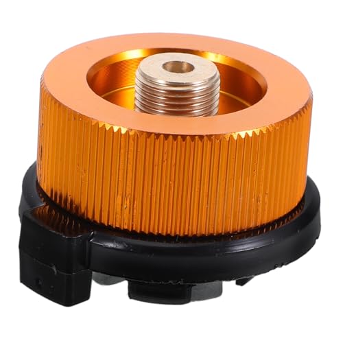 MERRYHAPY Camping Gaskartuschen Adapter Robuster Gasbrenner Adapter mit Ein klick schalter Kompatibel für Outdoor Gasherde Langlebiger für Camping Wandern und Backpacking von MERRYHAPY