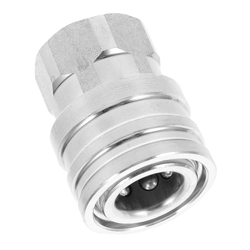 MERRYHAPY Edelstahl Gewinde Hochdruck Wasseranschluss Schnellkupplung Gartenschlauch Sprühdüsen Adapter Leckagefrei Robust für Hochdruckreiniger und Gartenbewässerung MERRYHAPY Edelstahl Gewinde Hochdruck Wasseranschluss Schnellkupplung Gartenschlauch Sprühdüsen Adapter Leckagefrei Robust für Hochdruckreiniger und Gartenbewässerung von MERRYHAPY