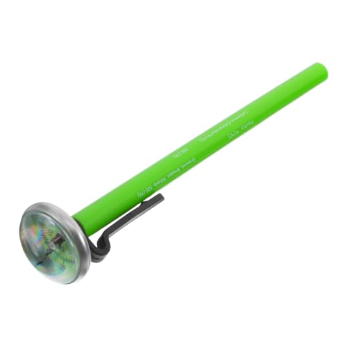 MERRYHAPY Edelstahl Küchen Thermometer mit Schnellanzeige Präziser Chef Temperaturfühler für Fleisch Milch Kaffee und Backen Ofenfestes Sonde Thermometer Einfache Reinigung Vielseitig von MERRYHAPY