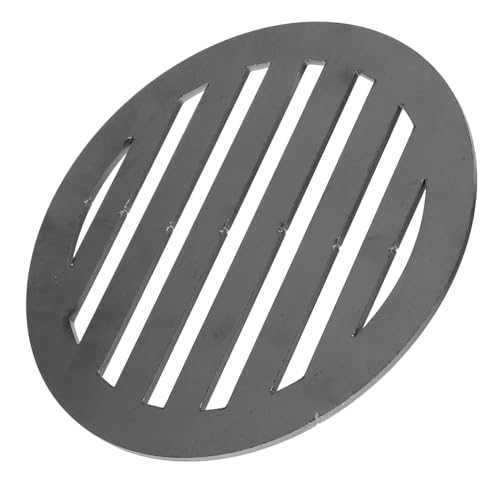 MERRYHAPY Eisen Feuerrost Ersatzplatte Grillrost Holzkohlegrill Gleichmäßige Hitzeverteilung Vielseitig Kompatibel Einfache Reinigung für Grillzubehör MERRYHAPY Eisen Feuerrost Ersatzplatte Grillrost Holzkohlegrill Gleichmäßige Hitzeverteilung Vielseitig Kompatibel Einfache Reinigung für Grillzubehör von MERRYHAPY