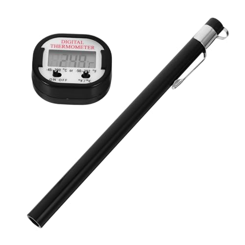 MERRYHAPY Elektronisches Lebensmittelthermometer mit Schneller Präziser Messsonde Robustes Küchenthermometer für Backofen Grill und Fleisch Praktisches Thermometer für Täglichen Gebrauch Mit MERRYHAPY Elektronisches Lebensmittelthermometer mit Schneller Präziser Messsonde Robustes Küchenthermometer für Backofen Grill und Fleisch Praktisches Thermometer für Täglichen Gebrauch Mit von MERRYHAPY