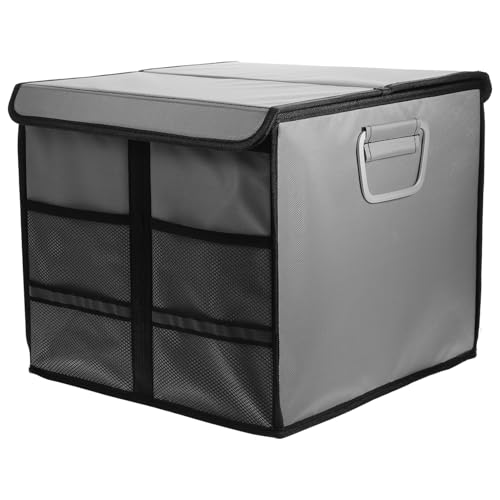 MERRYHAPY Faltbare Auto Kofferraum Aufbewahrungsbox mit Griff Vielseitiger Camping Organizer für Auto und Zuhause Robust und Langlebig für Kleine Gegenstände und Reiseutensilien von MERRYHAPY