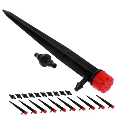 MERRYHAPY Gartenbewässerung Dripper mit Löchern Drehbar Einstellbarer Tropfer für Rasenbewässerung und Pflanzentöpfe Gartenpflege Bewässerungssystem von MERRYHAPY