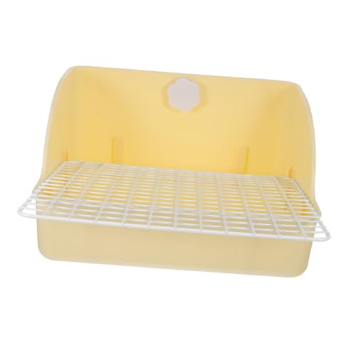 MERRYHAPY Großes Kaninchen Toiletten tablett aus Langlebigem Material Waschbar und Spritzschutzfrei Geräumig für Meerschweinchen Chinchilla Frettchen Fördert Saubere Gewohnheiten und MERRYHAPY Großes Kaninchen Toiletten tablett aus Langlebigem Material Waschbar und Spritzschutzfrei Geräumig für Meerschweinchen Chinchilla Frettchen Fördert Saubere Gewohnheiten und von MERRYHAPY
