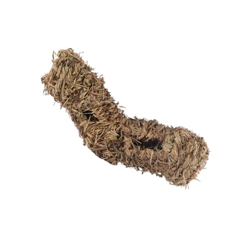 MERRYHAPY Hamster Tunnel aus Natürlichem Gras Lustiges Haustier Nest mit Seitlichem Eingang Bequemes Gemütliches Versteck für Kleine Nager Wie Mäuse Igel und Meerschweinchen Fördert MERRYHAPY Hamster Tunnel aus Natürlichem Gras Lustiges Haustier Nest mit Seitlichem Eingang Bequemes Gemütliches Versteck für Kleine Nager Wie Mäuse Igel und Meerschweinchen Fördert von MERRYHAPY