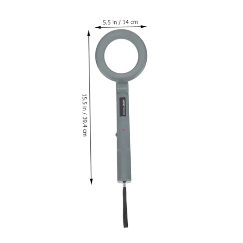 MERRYHAPY Handheld Metalldetektor Hoher Empfindlichkeit mit Sound Lichtalarm Tragbarer Pinpointer für Präzise Metallortung im Outdoor Sicherheitsbereich Langlebig und Einfach zu Bedienen von MERRYHAPY