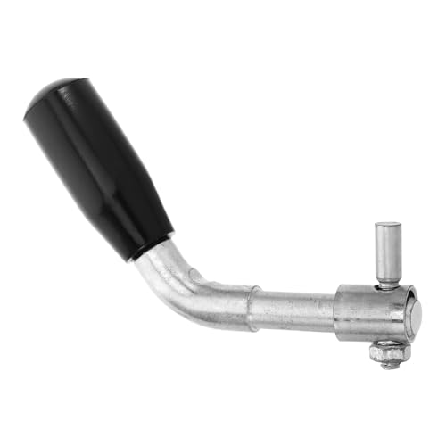 MERRYHAPY Hitzebeständiger Ofentürgriff Ersatzteil für Kaminöfen und Kohleherde Universeller Metallgriff mit Sicherem Halt Kompatibel mit Verschiedenen Herdmodellen Einfache Montage von MERRYHAPY