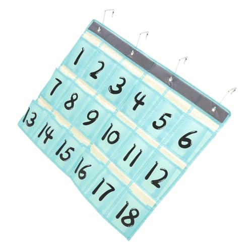 MERRYHAPY Hochwertiger Türhängeorganizer Fächer Aufbewahrungstasche aus Oxford Mobile Phone Storage Bag Klassenzimmer Wand Tasche Organizer für Schmuck und Zubehör von MERRYHAPY