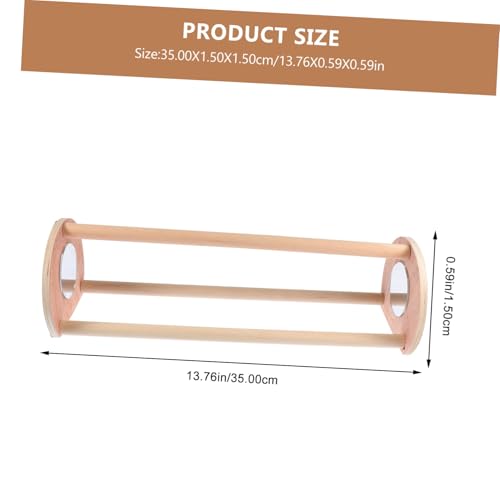 MERRYHAPY Holz Vogelstand Vogelspielzeug Sitzstange Hühnerstange für Haustierküken mit Glatter Oberfläche und Sicherem Design zur Balance Koordinationsförderung MERRYHAPY Holz Vogelstand Vogelspielzeug Sitzstange Hühnerstange für Haustierküken mit Glatter Oberfläche und Sicherem Design zur Balance Koordinationsförderung von MERRYHAPY