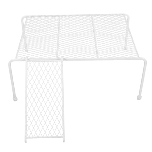 MERRYHAPY Hühnerstall Plattform mit Leiter Robustes Drahtgitter Regal für Kleine Haustiere Langlebige Spiel Futterstation Fördert Balance und Bewegung Geeignet für Küken und Kleine Tiere von MERRYHAPY