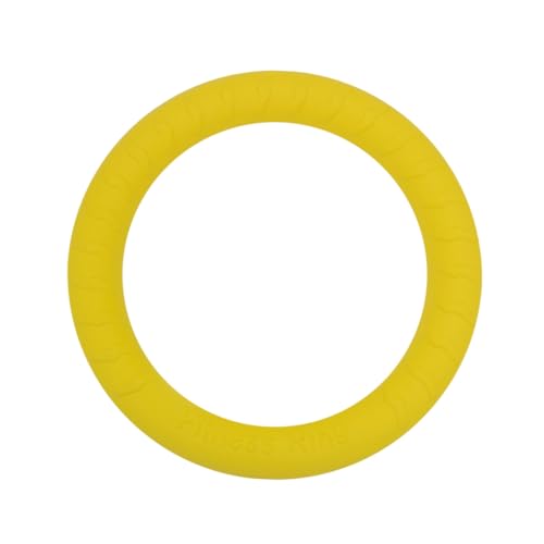 MERRYHAPY Hundespielzeug Pulling Ring aus Elastischem Eva Material Leicht und Langlebig Interaktives Outdoor zerrspielzeug für Kleine und Mittelgroße Hunde Fördert Bewegung und Spielspaß von MERRYHAPY