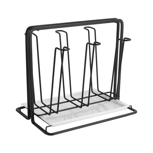 MERRYHAPY Japanischer Stil Becherhalter mit Abtropfschale Umgedrehter Tassenhalter aus Robustem Platzsparendes Küchenregal für Tassenaufbewahrung Sauber Praktisch und Leicht zu Reinigen MERRYHAPY Japanischer Stil Becherhalter mit Abtropfschale Umgedrehter Tassenhalter aus Robustem Platzsparendes Küchenregal für Tassenaufbewahrung Sauber Praktisch und Leicht zu Reinigen von MERRYHAPY