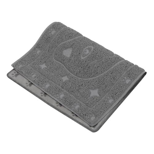 MERRYHAPY Katzenstreumatte rutschfest mit Weichem Material Langlebig und Stabil Katzenstreu Auffangend rutschfeste Matte für Katzentoilette und Haustierkomfort MERRYHAPY Katzenstreumatte rutschfest mit Weichem Material Langlebig und Stabil Katzenstreu Auffangend rutschfeste Matte für Katzentoilette und Haustierkomfort von MERRYHAPY