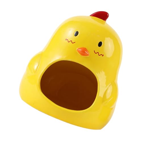 MERRYHAPY Keramik Hamsternest Dekoratives Kleines Haustierhaus Chick förmig Leicht zu Reinigen Langlebig Tragbar Sicher für Kleintiere MERRYHAPY Keramik Hamsternest Dekoratives Kleines Haustierhaus Chick förmig Leicht zu Reinigen Langlebig Tragbar Sicher für Kleintiere von MERRYHAPY
