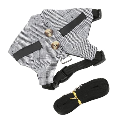 MERRYHAPY Kleintier Geschirr mit Leine Set S Atmungsaktives Haustiergeschirr für Kaninchen und Hamster Schonender Traktionsgurt zur Halsentlastung Leicht Strapazierfähig und Pflegeleicht MERRYHAPY Kleintier Geschirr mit Leine Set S Atmungsaktives Haustiergeschirr für Kaninchen und Hamster Schonender Traktionsgurt zur Halsentlastung Leicht Strapazierfähig und Pflegeleicht von MERRYHAPY