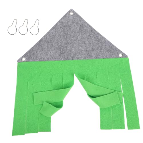 MERRYHAPY Kleintier Hängematte Versteckspielzeug für Hamster Meerschweinchen Ratten Kaninchen mit Funktion als Rückzugsort und Spielplatz in Grün Geeignet für Kleine Haustiere MERRYHAPY Kleintier Hängematte Versteckspielzeug für Hamster Meerschweinchen Ratten Kaninchen mit Funktion als Rückzugsort und Spielplatz in Grün Geeignet für Kleine Haustiere von MERRYHAPY