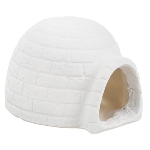 MERRYHAPY Kleintierhaus Keramik Versteck Kühlendes Hamsterhaus für Zwerghamster und Kleine Nager Atmungsaktive Keramikhöhle als Sommer Kühlnest für Hamster und Kleine Haustiere MERRYHAPY Kleintierhaus Keramik Versteck Kühlendes Hamsterhaus für Zwerghamster und Kleine Nager Atmungsaktive Keramikhöhle als Sommer Kühlnest für Hamster und Kleine Haustiere von MERRYHAPY