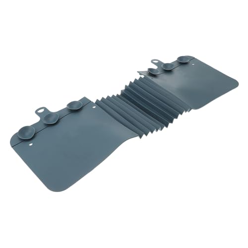 MERRYHAPY Küchenspüle Spritzschutz mit Starkem Saugnapf Wasserabweisender Spritzschutz für Waschbecken Flexibler Splash Guard in Frischem Grün rutschfest und Leicht zu Reinigen Einsetzbar von MERRYHAPY