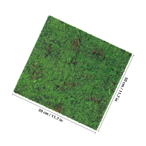 MERRYHAPY Künstliche Moosmatte Realistische Grüne Turf Matte für DIY Landschaftsbau Wetterfeste Fake Grass Sheet Moosdecke Vielseitig für Garten Blumentöpfe Terrarien und Dekoration von MERRYHAPY
