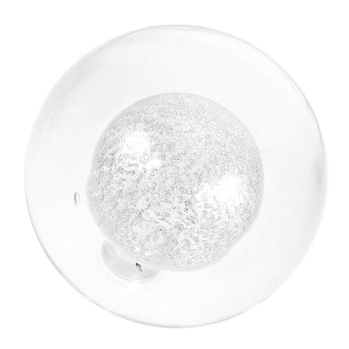 MERRYHAPY Lampenschirm Kugel Leuchte Ersatzteil für Nachttischlampen und Wandleuchten Frosted Transparent Robust und Elegant Einfache von MERRYHAPY
