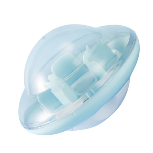 MERRYHAPY Langsamfressender Haustier futternapf UFO Form Blau Langlebiger Futterball mit Kippschutz Gesundes Fressen für Katzen und Kleine Hunde Interaktives zur Selbstbeschäftigung MERRYHAPY Langsamfressender Haustier futternapf UFO Form Blau Langlebiger Futterball mit Kippschutz Gesundes Fressen für Katzen und Kleine Hunde Interaktives zur Selbstbeschäftigung von MERRYHAPY