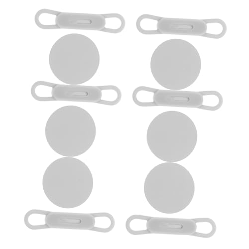 MERRYHAPY Magnetischer Stifthalter magnetischer Marker-Organizer Schlüssel Planke Inhaber verstellbarer Stifthalter Stiftabdeckungen Kieselgel Grau von MERRYHAPY