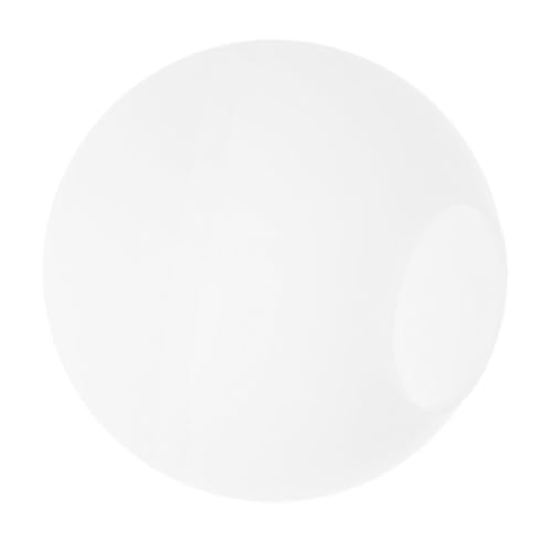 MERRYHAPY Mattierter Glas Lampenschirm Kugel Runder Ersatzschirm für Pendelleuchte Deckenlampe Wohnzimmer Robust Modernes Design Einfache Montage Öffnung von MERRYHAPY