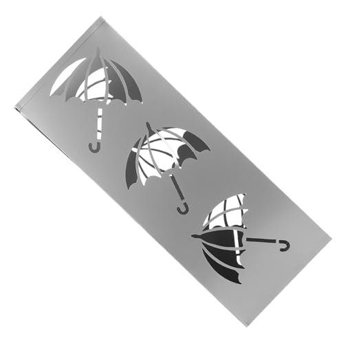 MERRYHAPY Metall Regenschirmständer mit Wasserauffangbehälter Moderner Stabiler Schirmhalter für Eingangsbereich Langlebig Leicht zu Reinigen Praktisches Aufbewahrungssystem für Mehrere MERRYHAPY Metall Regenschirmständer mit Wasserauffangbehälter Moderner Stabiler Schirmhalter für Eingangsbereich Langlebig Leicht zu Reinigen Praktisches Aufbewahrungssystem für Mehrere von MERRYHAPY