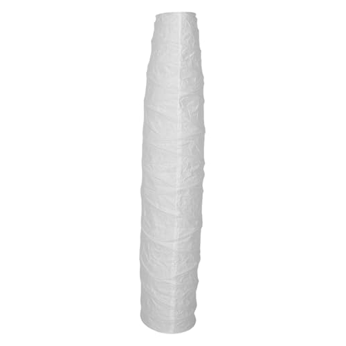 MERRYHAPY Moderner Faltbarer Papier Lampenschirm Stehleuchte Ersatzschirm Minimalistisches Design Einfache Montage Platzsparend Weiche Lichtdiffusion für Wohnzimmer Schlafzimmer Büro von MERRYHAPY