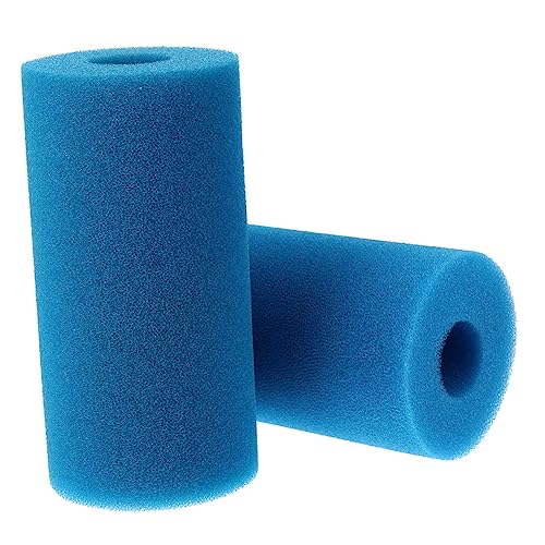 MERRYHAPY Pool Filteranlage Ersatzfilter 2 Stück Filterschwamm Für Schwimmbäder Wiederverwendbar Poolpumpen von MERRYHAPY