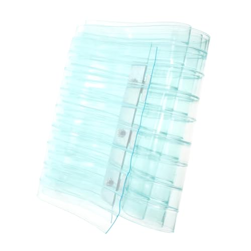 MERRYHAPY Pvc -türvorhang Kit Türvorhänge Türschutz Streifen Vorübergehend Unter Geschmeidiger Türvorhang Türisoliervorhang Warmer Türverkleidung Himmelblau Rostfreier Stahl MERRYHAPY Pvc -türvorhang Kit Türvorhänge Türschutz Streifen Vorübergehend Unter Geschmeidiger Türvorhang Türisoliervorhang Warmer Türverkleidung Himmelblau Rostfreier Stahl von MERRYHAPY