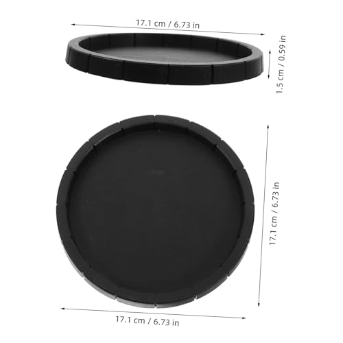 MERRYHAPY Reptilien Futternapf und Wasserschale Abs Futter Trinkschale für Schildkröten Eidechsen Schlangen Vielseitig Robust Leicht zu Reinigen von MERRYHAPY