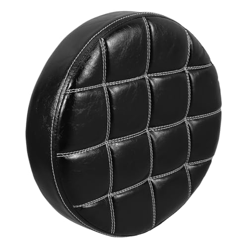 MERRYHAPY Rundes PU Barhocker Sitzkissen Weiches Bequemes Sitzpolster Ersatzteil für Küchen Esszimmer Büro Hocker Vielseitiger Moderner Stuhl Sitzbezug Robust und Pflegeleicht von MERRYHAPY