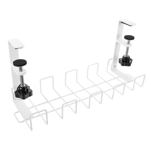 MERRYHAPY Schreibtisch Kabel Organizer Untertisch Kabelmanagement System Verstellbar Platzsparend Selbstklebend für Ordentliche Desktop Oberfläche Installieren MERRYHAPY Schreibtisch Kabel Organizer Untertisch Kabelmanagement System Verstellbar Platzsparend Selbstklebend für Ordentliche Desktop Oberfläche Installieren von MERRYHAPY