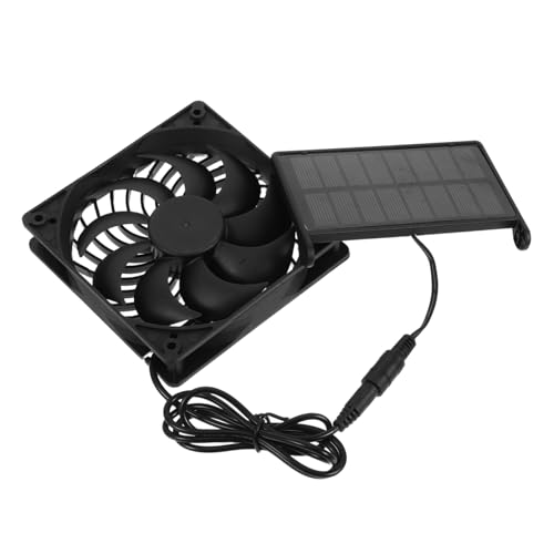 MERRYHAPY Solar Lüfter mit Solarpanel Energiesparender für Tierhäuser Gewächshaus und Gartenhaus Einfache Installation Nachhaltige Belüftung ohne Stromverbrauch MERRYHAPY Solar Lüfter mit Solarpanel Energiesparender für Tierhäuser Gewächshaus und Gartenhaus Einfache Installation Nachhaltige Belüftung ohne Stromverbrauch von MERRYHAPY