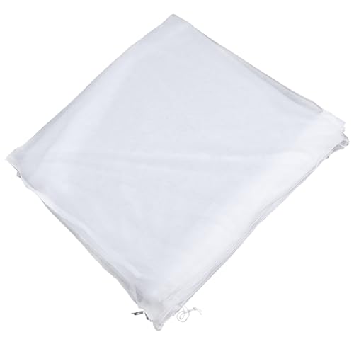 MERRYHAPY Sonnenschirm Moskitonetz Sonnenschirmabdeckungen Regenschirme Outdoor-netz Im Freien Groß Sonnenschirmnetzabdeckung Schatten Sonnenschirme Polyester (polyester) Weiß von MERRYHAPY