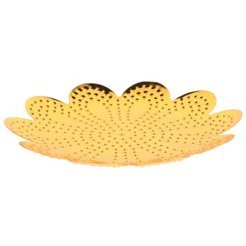 MERRYHAPY Unterteiltes Snack-serviertablett Für Partys Obsttablett Dekoratives Design Robuste Obst-snackplatte Aus Zinklegierung von MERRYHAPY
