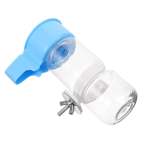 MERRYHAPY Vogeltrinker Hamsterkäfig Vogelfutterautomat Für Käfig Käfigauskleidung Teich Käfige Vogel Fütterer Vogelfütterer Pumpe Pavillon Wasserratten Liner Hamsterbad Kolibri Hirse Plastik von MERRYHAPY