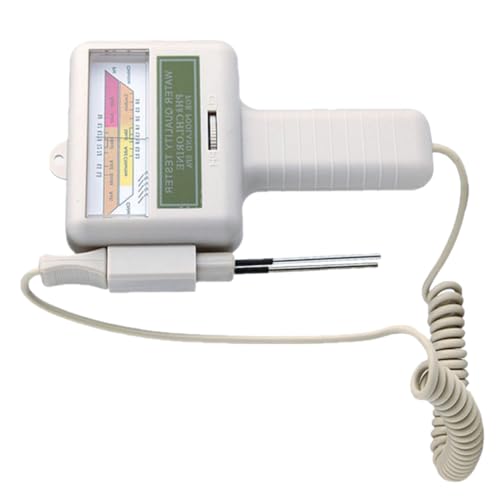 MERRYHAPY Wasserqualitätstester Ph und Chlor Messgerät Digital für Poolwasser Tragbar Leicht Großes Display Einfache Bedienung Schneller Wertetest ohne Chemikalien Präzise Überwachung von MERRYHAPY