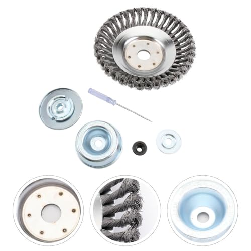 MERRYHAPY Wire Weeder Wheel mit Schutzabdeckung und Reparaturwerkzeug Hochwertiges Unkrautwerkzeug für Einfache Installation und Langlebige MERRYHAPY Wire Weeder Wheel mit Schutzabdeckung und Reparaturwerkzeug Hochwertiges Unkrautwerkzeug für Einfache Installation und Langlebige von MERRYHAPY