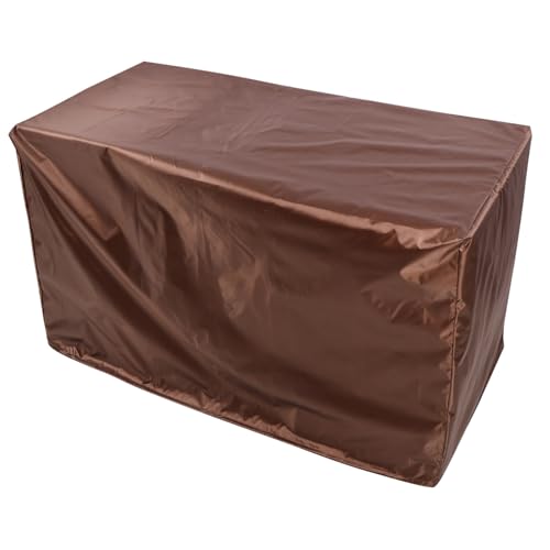 MERRYHAPY wasserdichte Gartenbank Abdeckung aus Oxford Schwere Outdoor Patio Sofa Schutzhülle Schneefest und Uv-beständig Wetterfeste Polyrattan Möbelhaube für Terrasse und Garten von MERRYHAPY