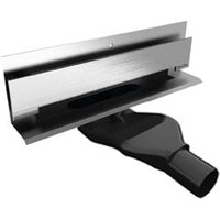 Edelstahl Duschrinne Wandmontage Wandablauf Bodenablauf Duschablauf 686 mm Länge von MERT RADIATOREN