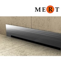 Opt Duschrinne/Wandablauf 300mm, Edelstahlabdeckung gebürstet - Mert von MERT