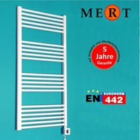 Elektro-Badheizkörper, 60 x 120 cm, weiss, inkl. digitaler Thermostatregler KTX-4 & Heizpatrone Elektro-Badheizkörper, 60 x 120 cm, weiss, inkl. digitaler Thermostatregler KTX-4 & Heizpatrone von MERT