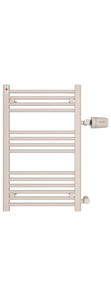 MERT Austausch Badheizkörper gerade 500 x 800 mm NA: 500mm, weiss von MERT