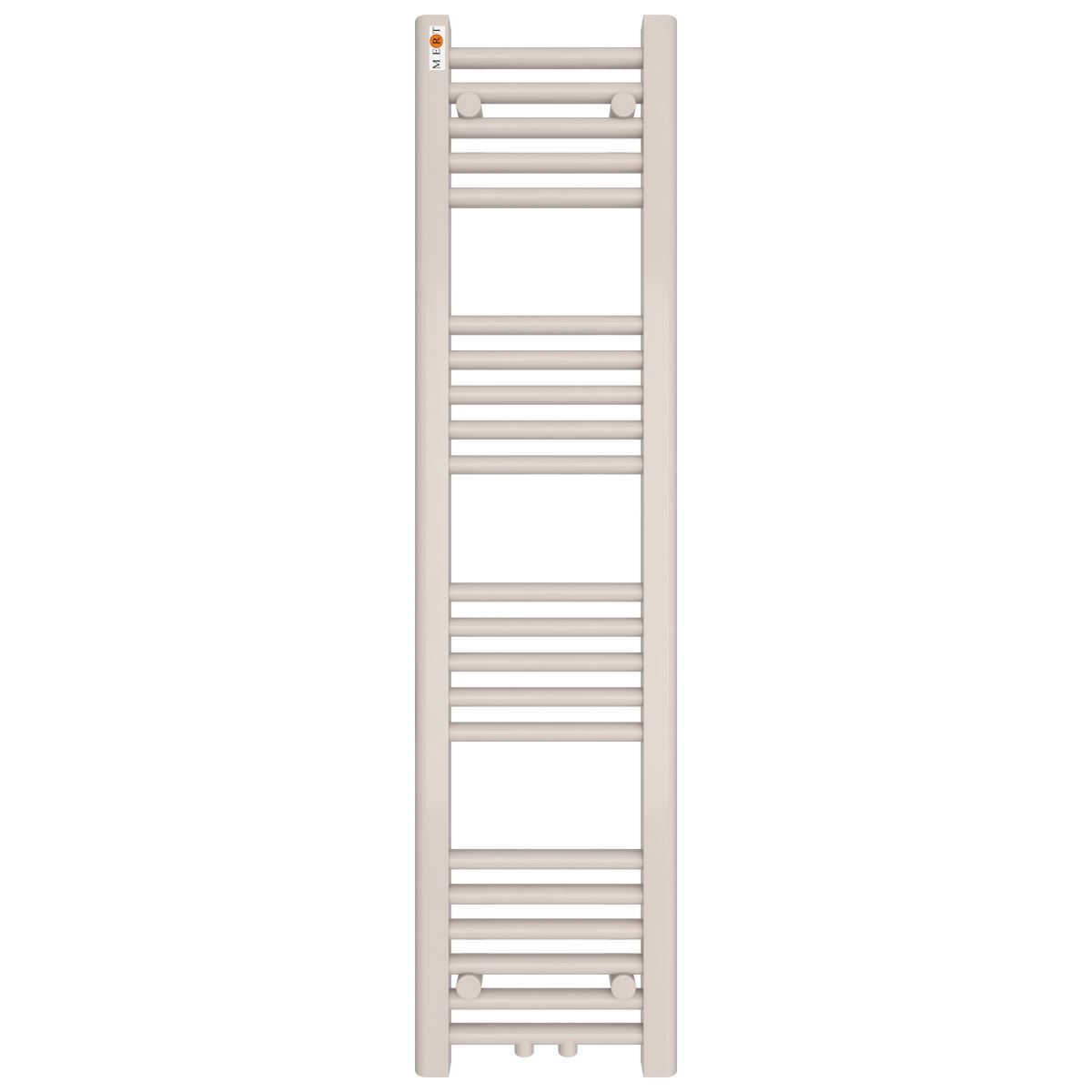 MERT Badheizkörper Standard gerade 300 x 1200 mm mit Mittelanschluss, weiss von MERT