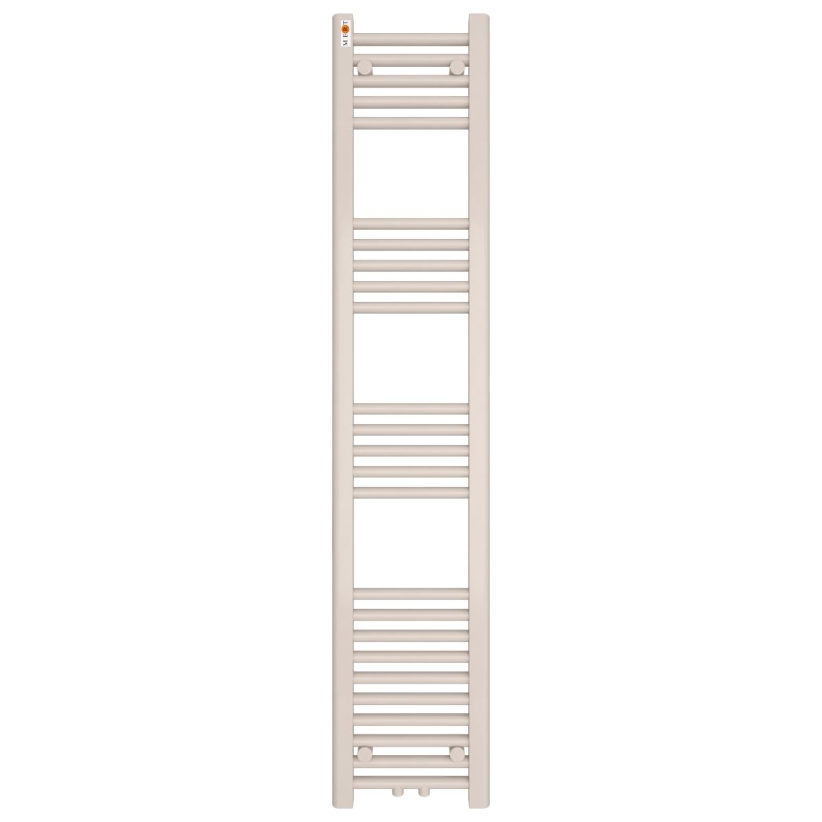 MERT Badheizkörper Standard gerade 300 x 1500 mm mit Mittelanschluss, weiss von MERT