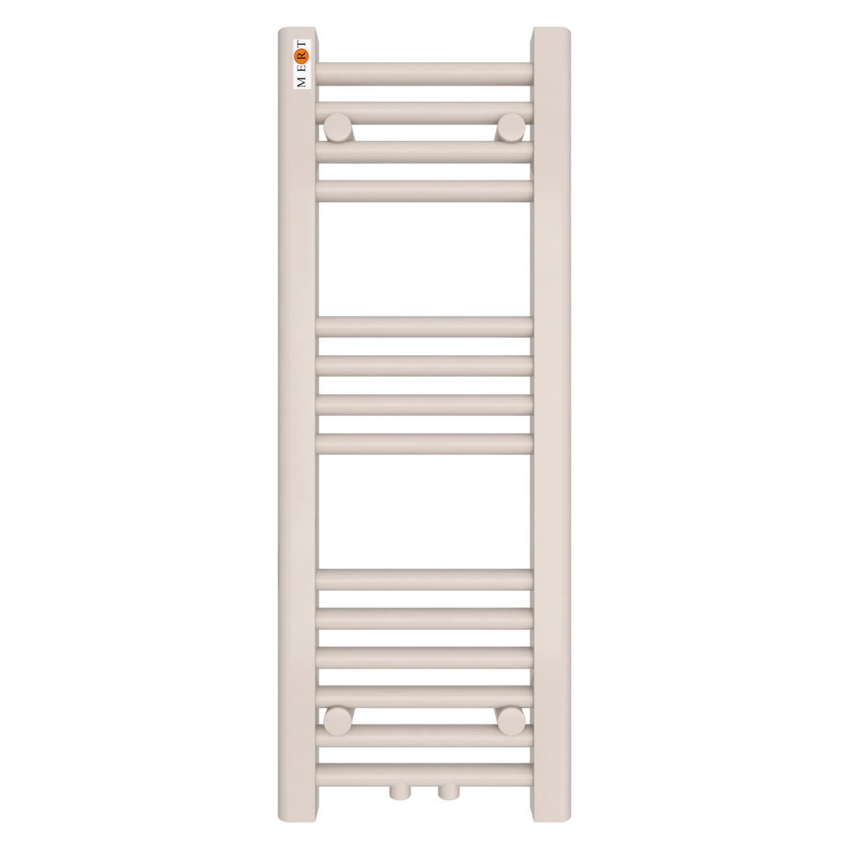 MERT Badheizkörper Standard gerade 300 x 800 mm mit Mittelanschluss, weiss von MERT