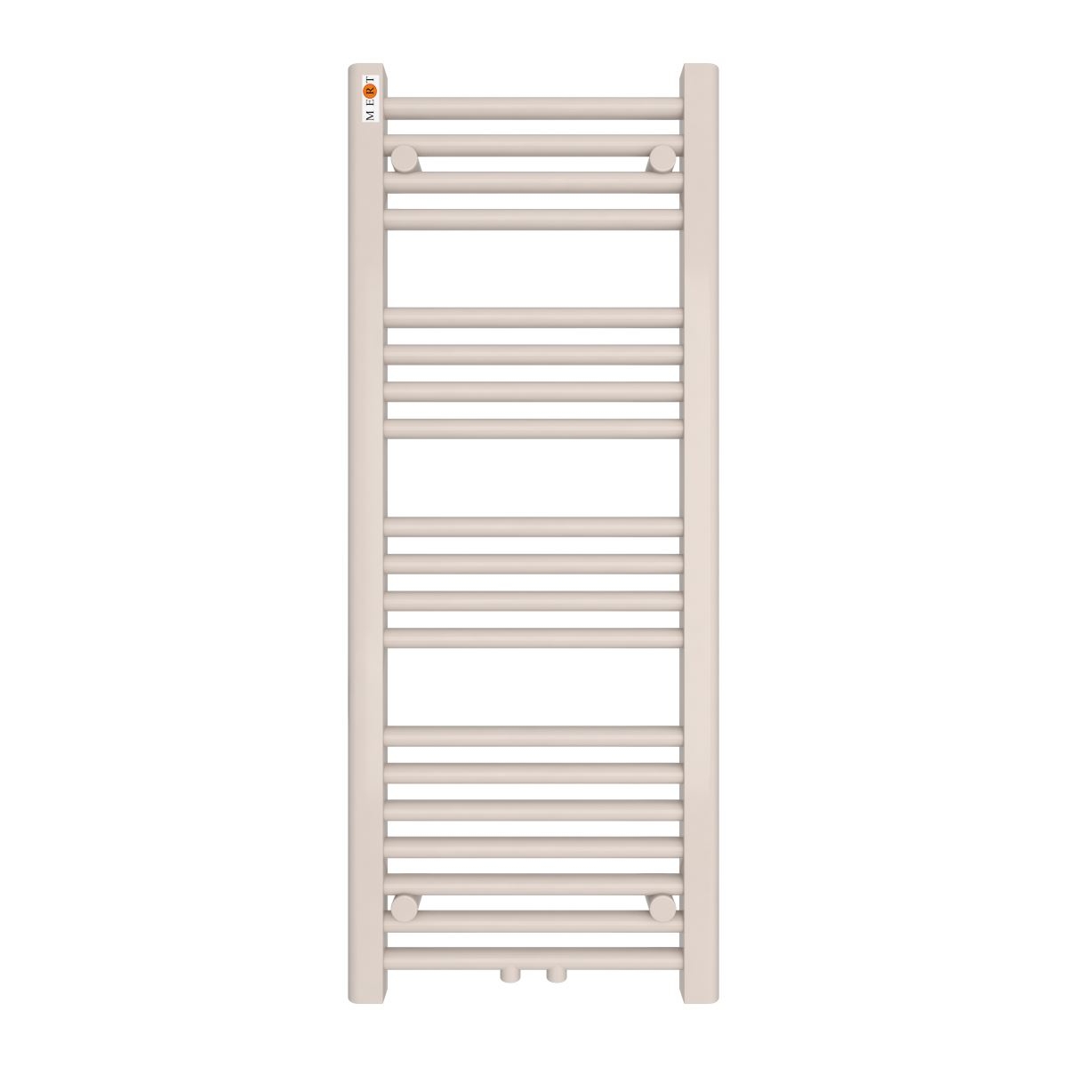 MERT Badheizkörper Standard gerade 400 x 1000 mm mit Mittelanschluss, weiss von MERT