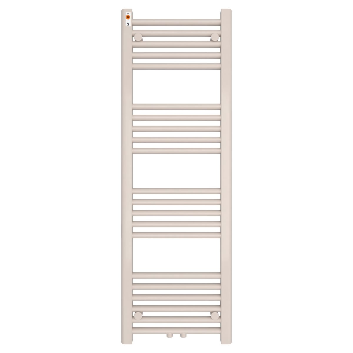 MERT Badheizkörper Standard gerade 400 x 1200 mm mit Mittelanschluss, weiss von MERT